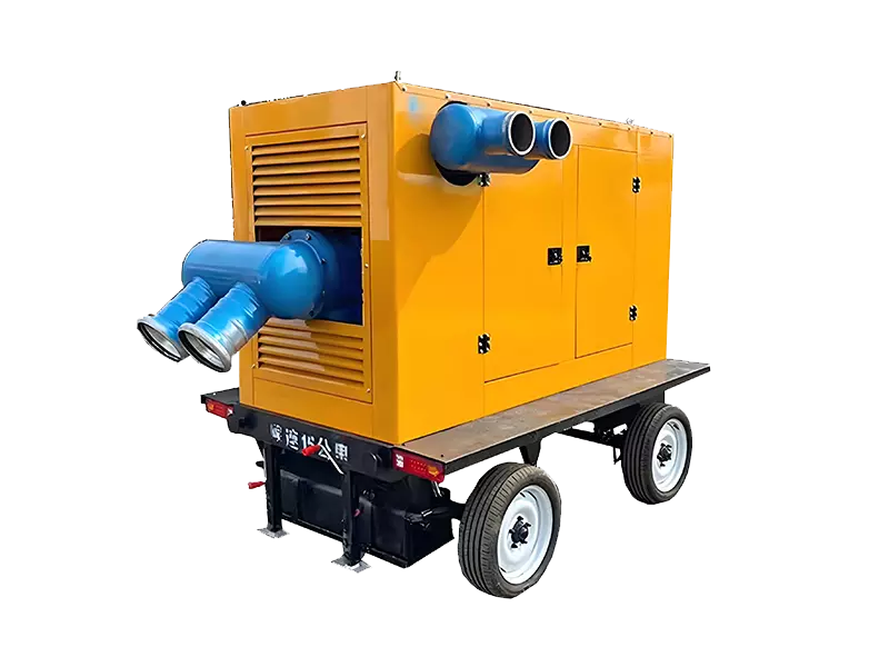 Water pump truck