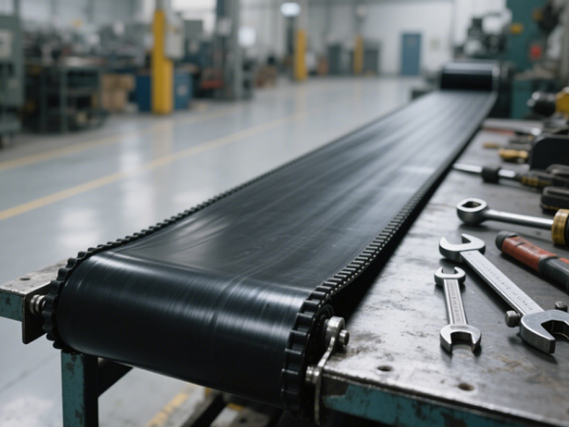 Oil-resistant NBR/MOR conveyor belt