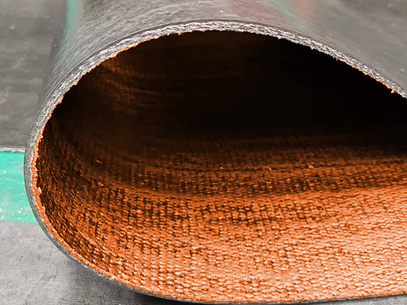 Backless/backless conveyor belt