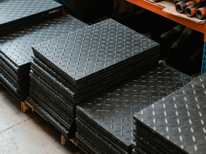 Rhombus glue plate
