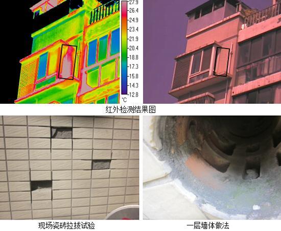 某住宅外墙饰面工程检测