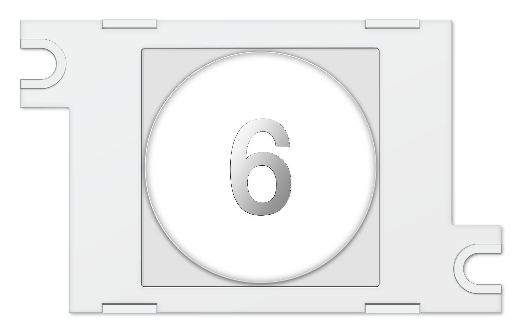 35-type round metal character touch button 35-type round metal character touch button