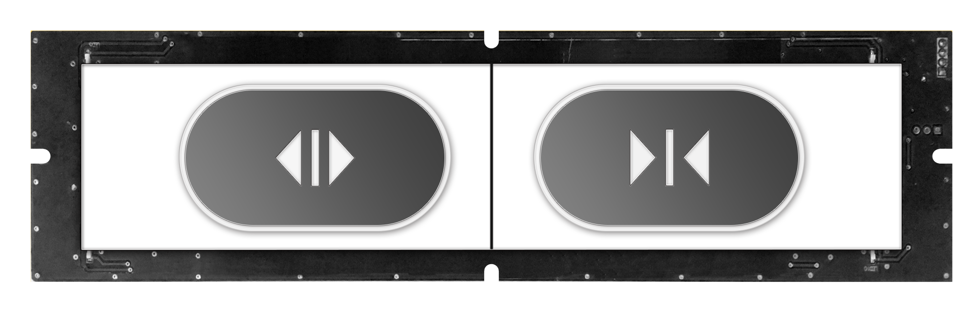 150-type arc-shaped all-metal lettering touch button (dual key) 150-type arc-shaped all-metal lettering touch button (dual key)