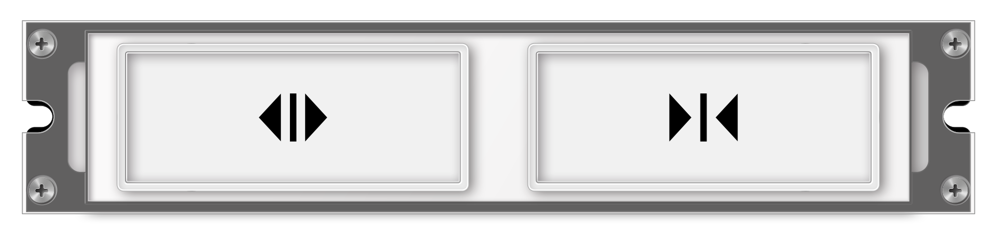 180-type square acrylic micro-switch button (dual button) 180-type square acrylic micro-switch button (dual button)
