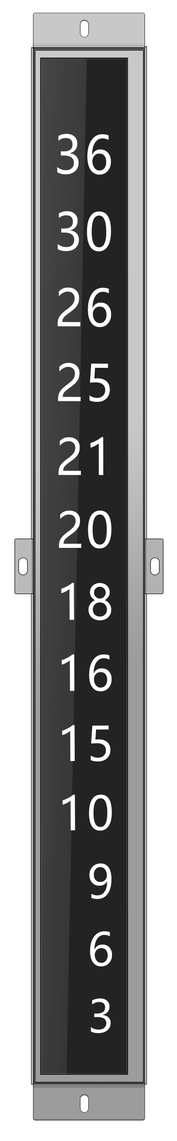 Vertical Preregistration Full Color LCD Display(Embedded) Vertical Preregistration Full Color LCD Display(Embedded)