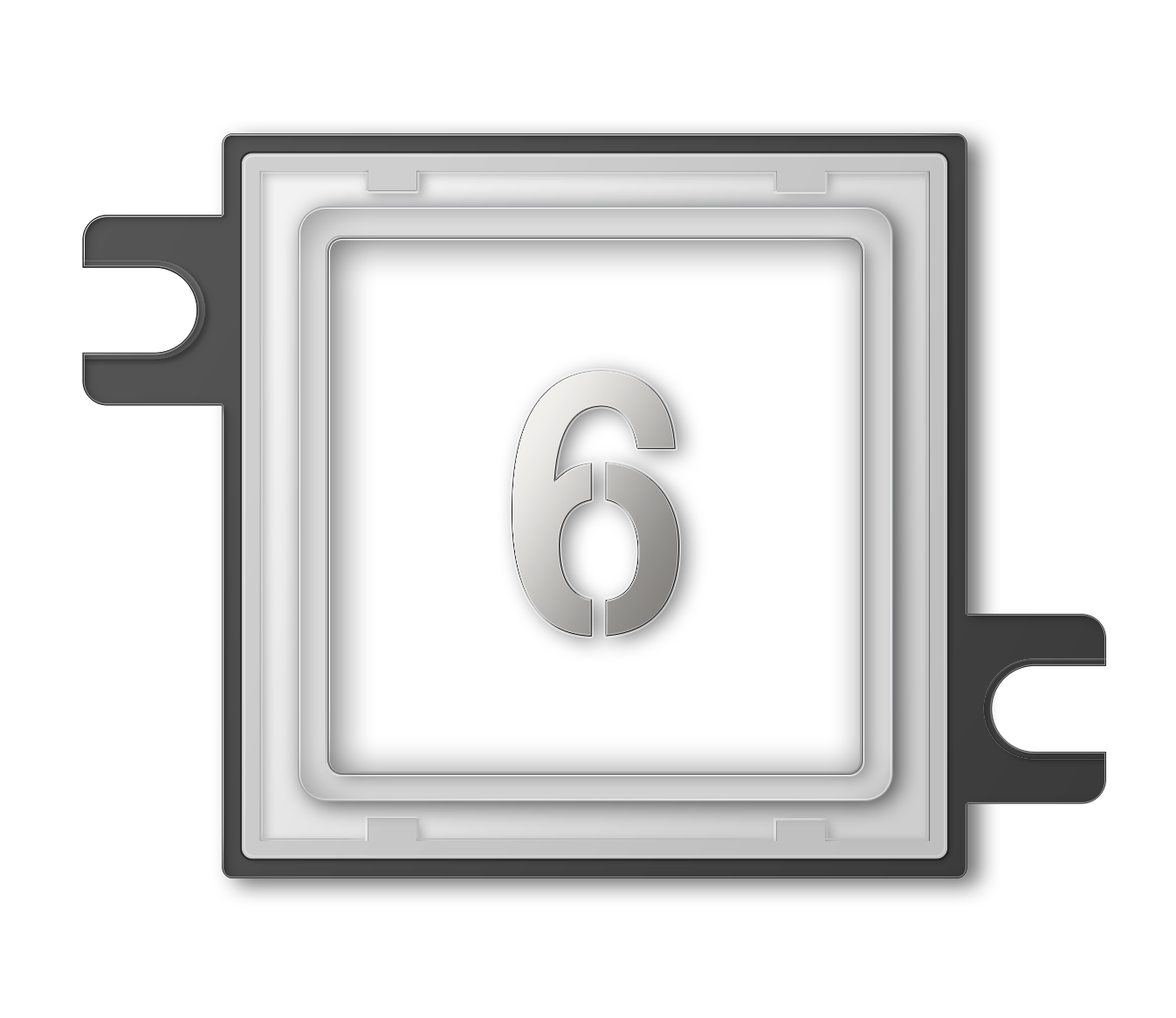35-type square metal character micro switch button 35-type square metal character micro switch button