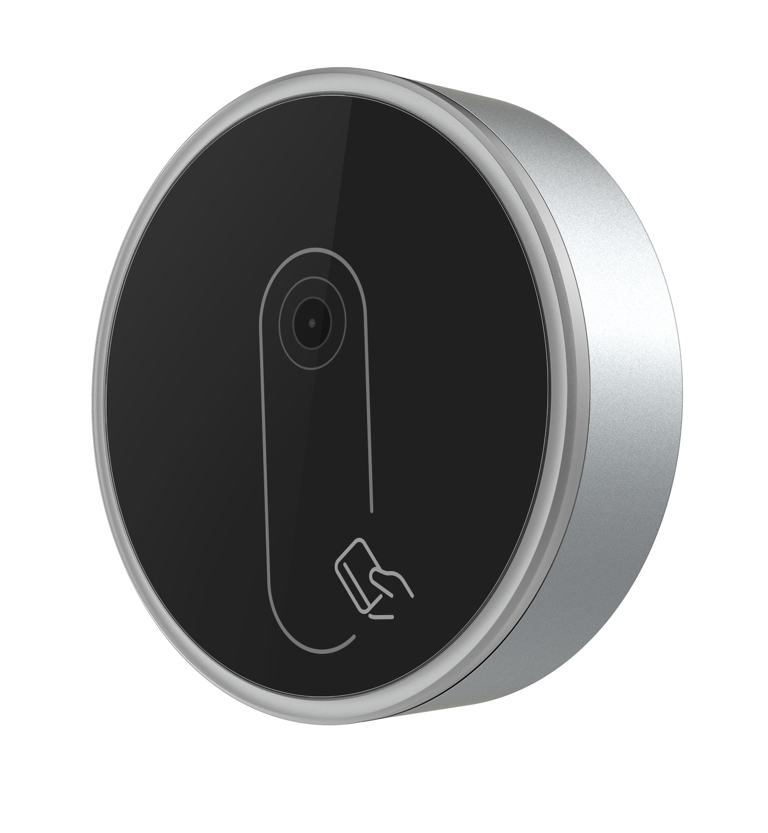 Embedded Circular QR Code Swipe Card Controller