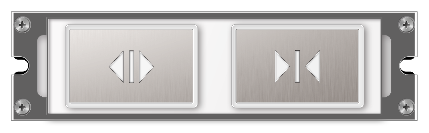 125-type square full metal lettering micro-switch button (dual key) 125-type square full metal lettering micro-switch button (dual key)