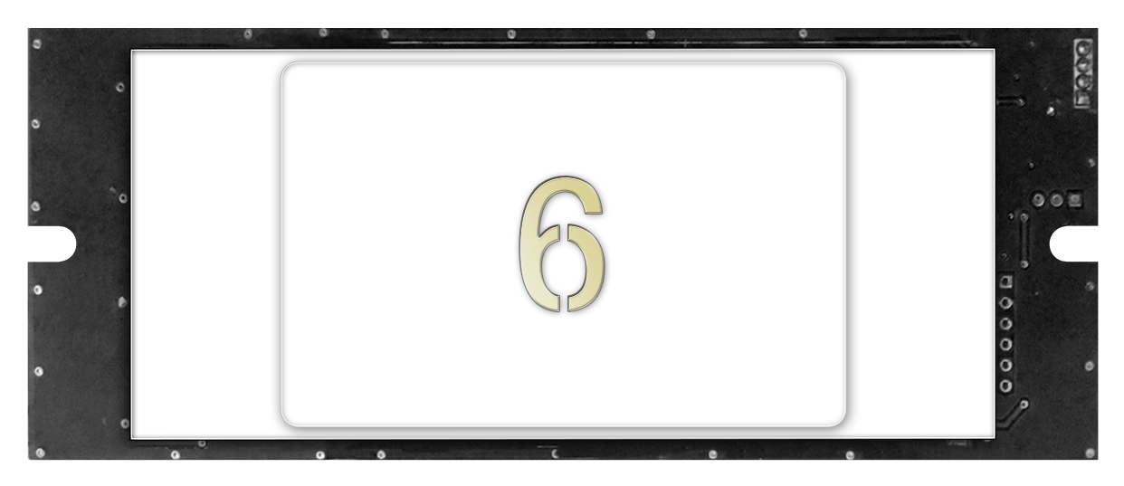 60-type square metal character touch button 60-type square metal character touch button