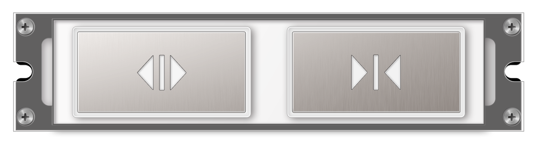 150-type square full metal lettering micro switch button (dual button) 150-type square full metal lettering micro switch button (dual button)