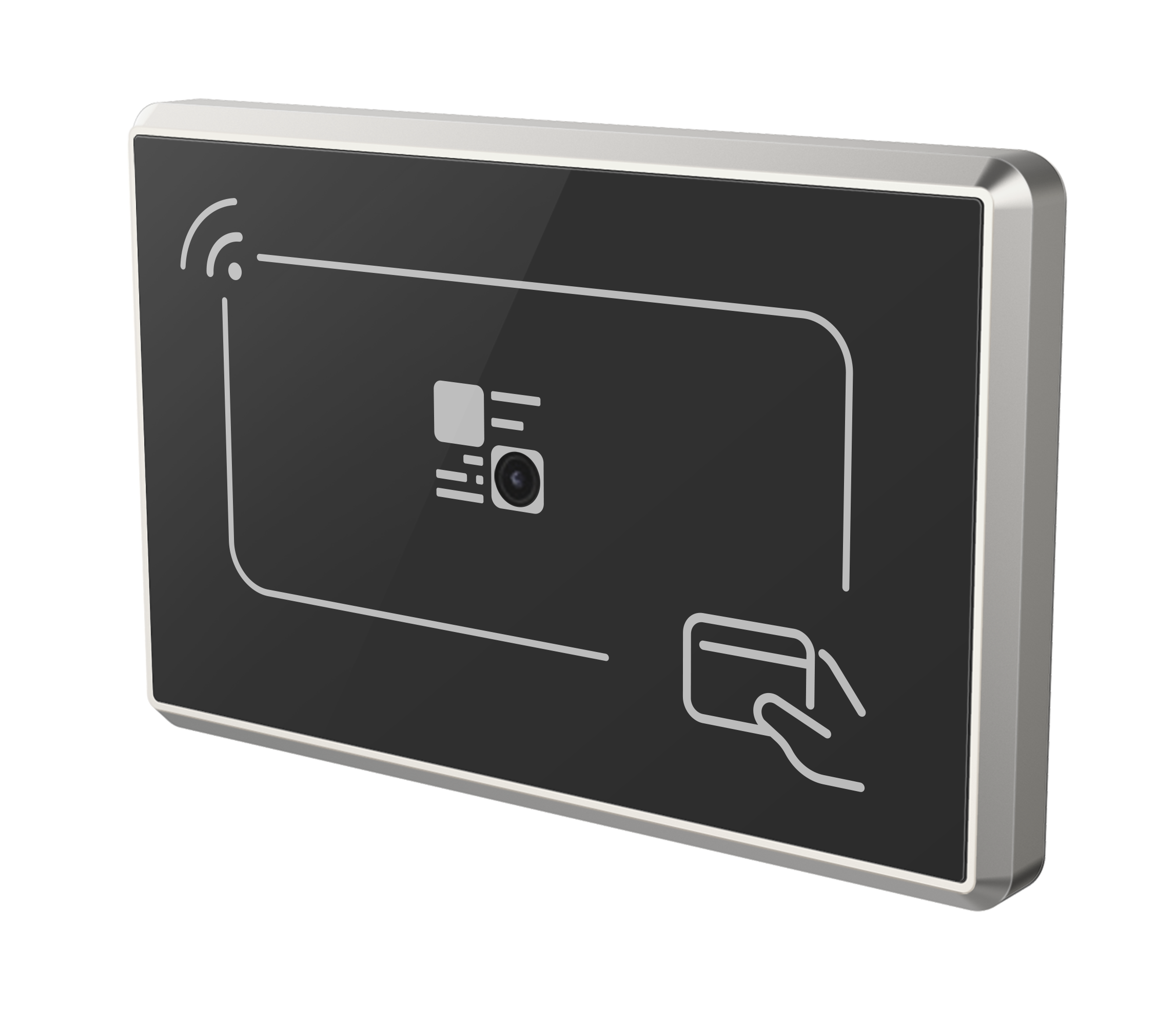 Wall-mounted square QR code swipe card antenna reader Wall-mounted square QR code swipe card antenna reader