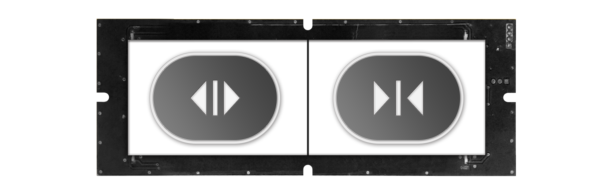 120-type circular arc full metal lettering touch button (dual key) 120-type circular arc full metal lettering touch button (dual key)