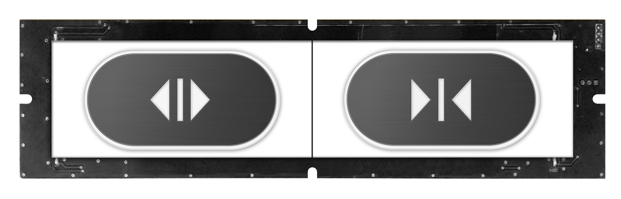 180-type circular arc full metal lettering touch button (dual key) 180-type circular arc full metal lettering touch button (dual key)