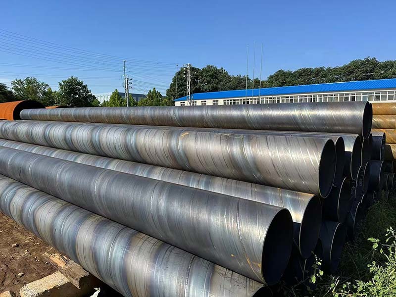 Spiral steel pipe