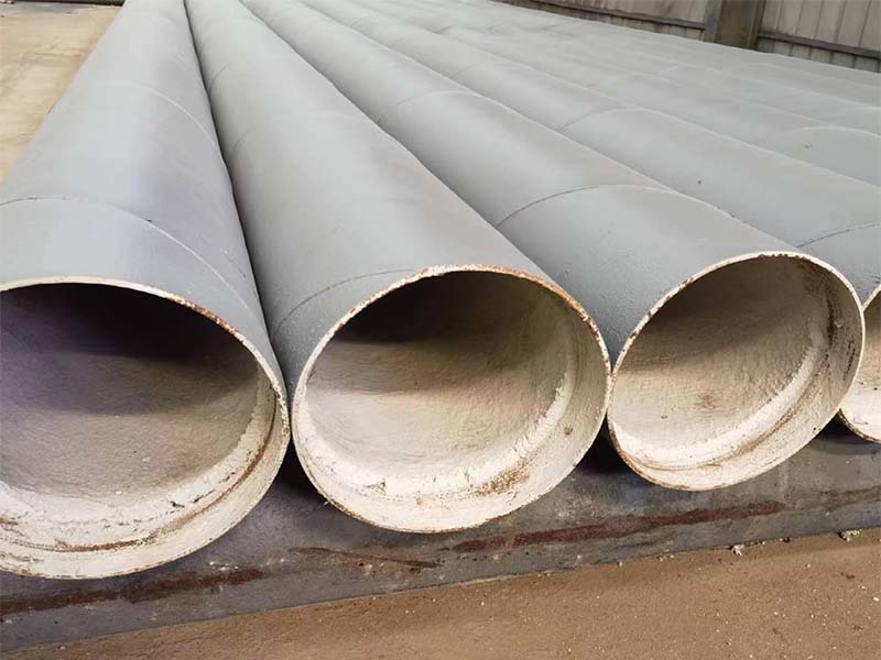 Lining cement mortar anti-corrosion steel pipe
