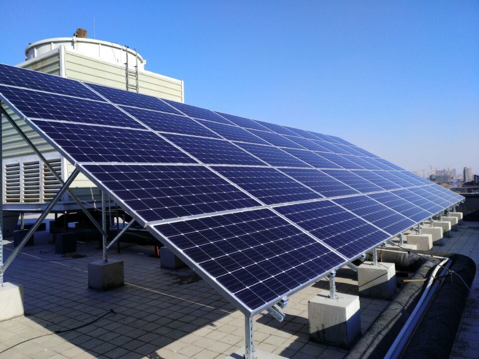 企业屋顶光伏电站 60KW