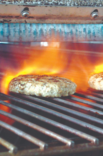 Straight fire barbecue Straight fire barbecue