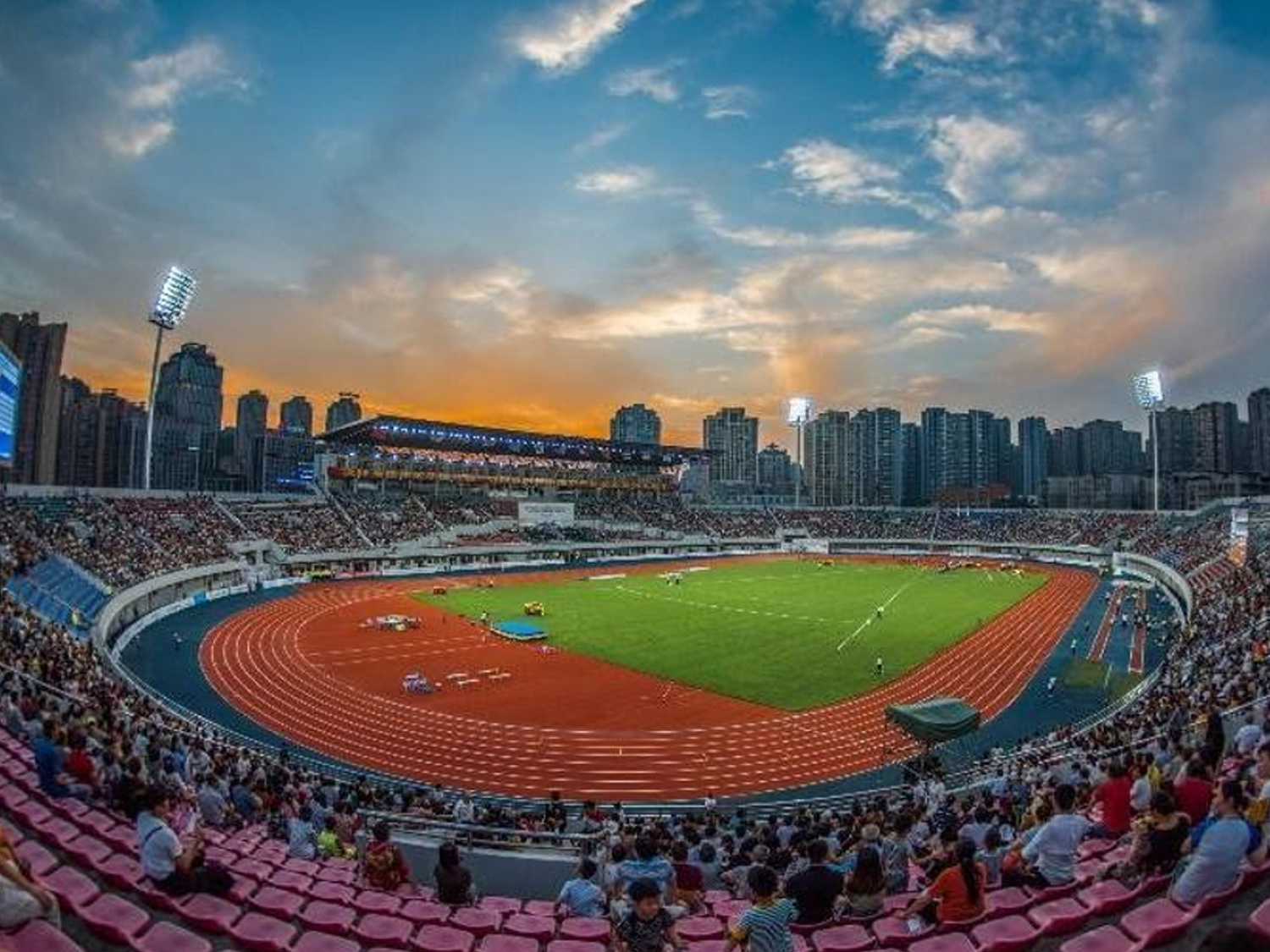 La 4ª Reunión Deportiva de Chongqing Jiangjin