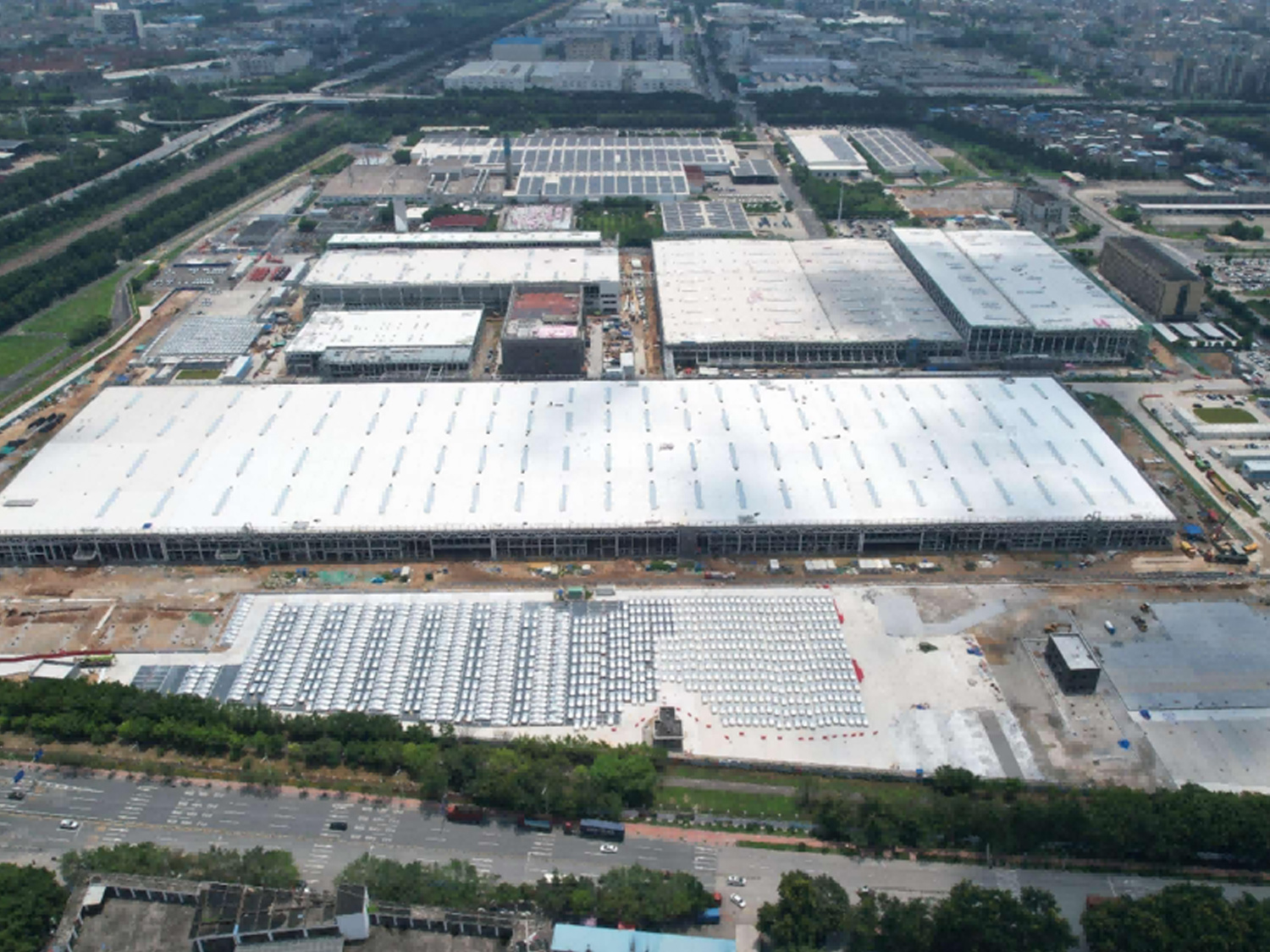 Aparcamiento permeable de 30.000 metros cuadrados de GAC Honda