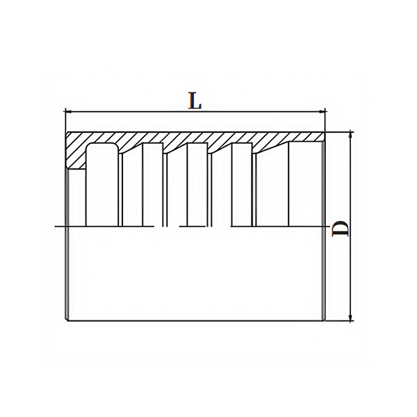 Conector partido - Para racores de manguera textil
