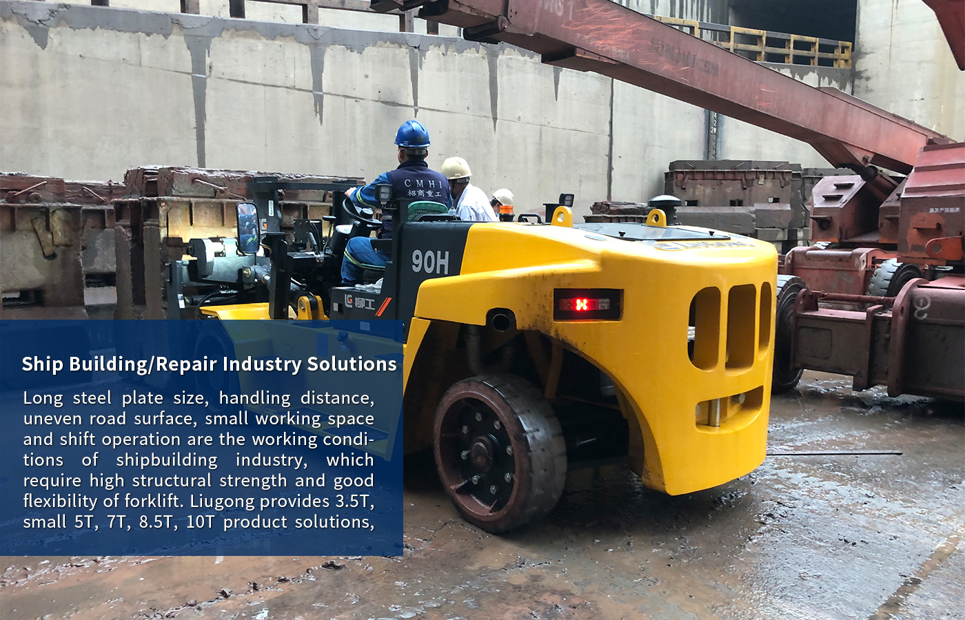 Solutions for the repair/shipbuilding industry