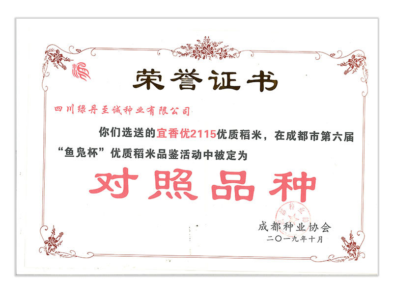 荣誉证书
