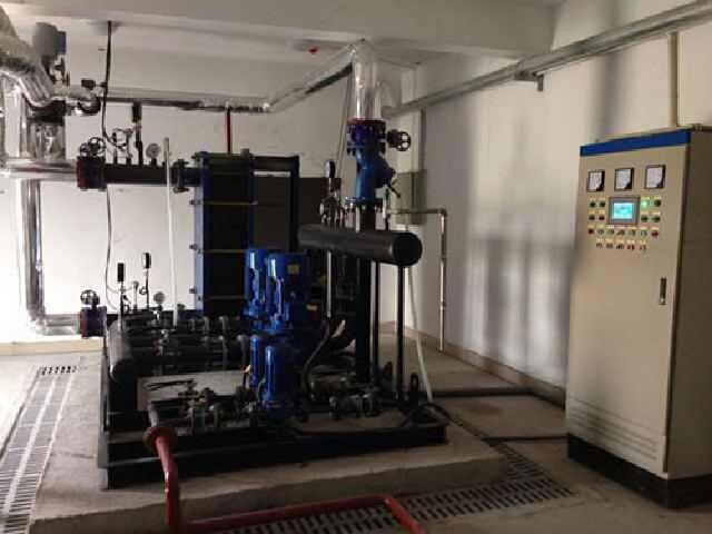 甘肅蘭州風情水岸換熱器