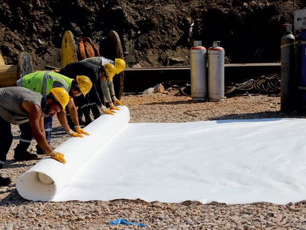 Non woven geotextile