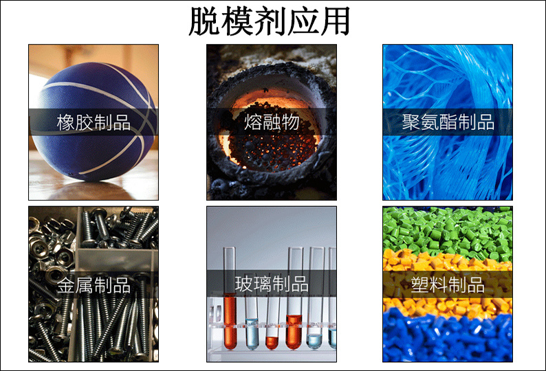 塑料、橡膠、玻璃等脫模