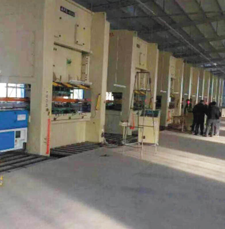 APE series TV back panel production line
