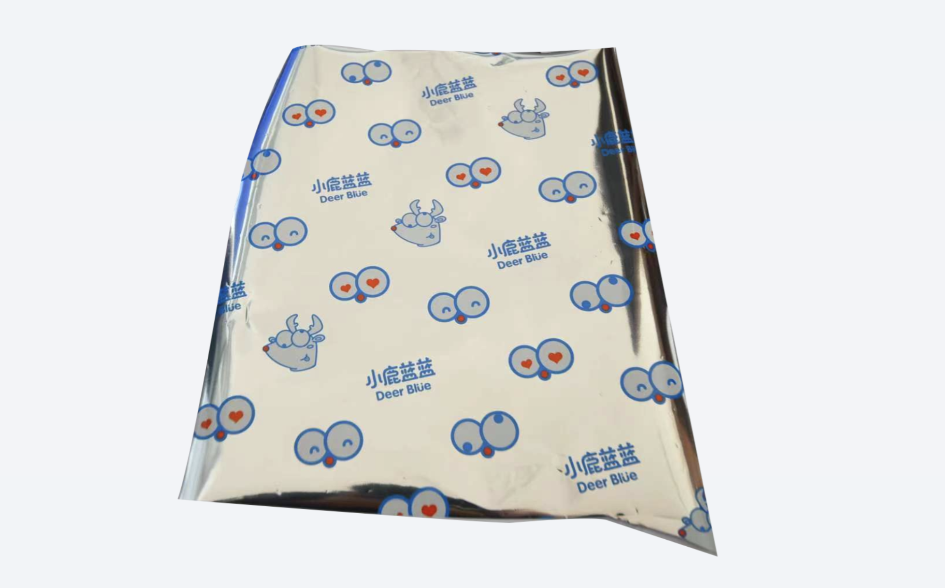 Soft pack printing roll film