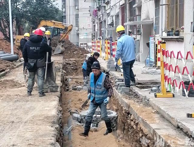 民生工程早开工 赤壁水建集团全面推进老旧改项目