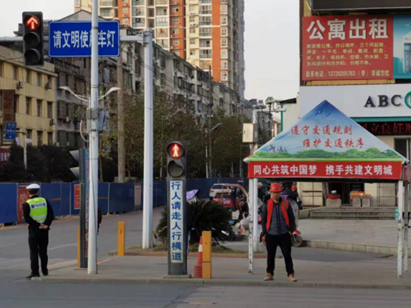 市建工集團：倡導文明出行，共創(chuàng)文明城市