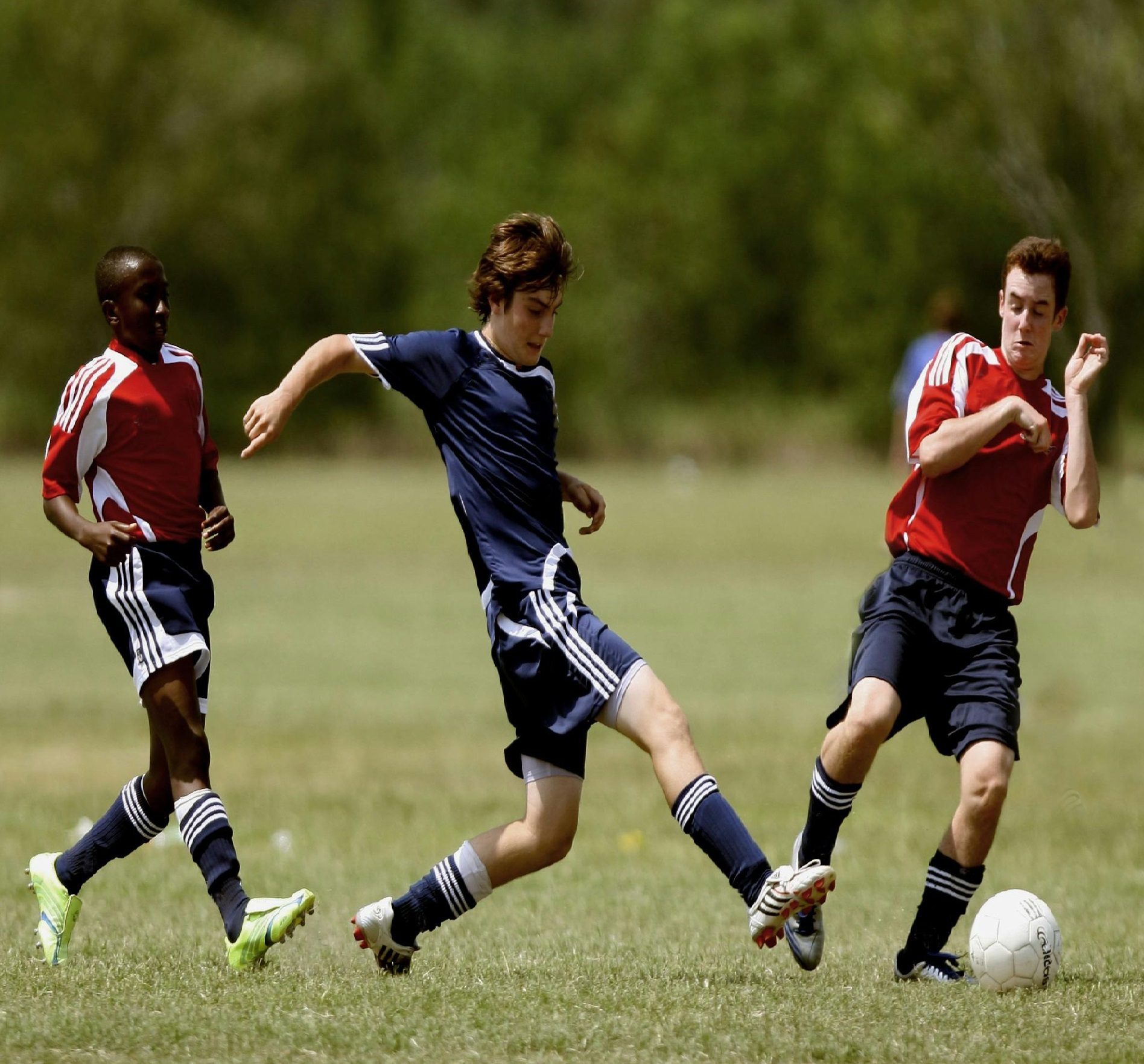 Soccer Jerseys T-Shirts and Shorts Stockings Set Football Training Uniforms