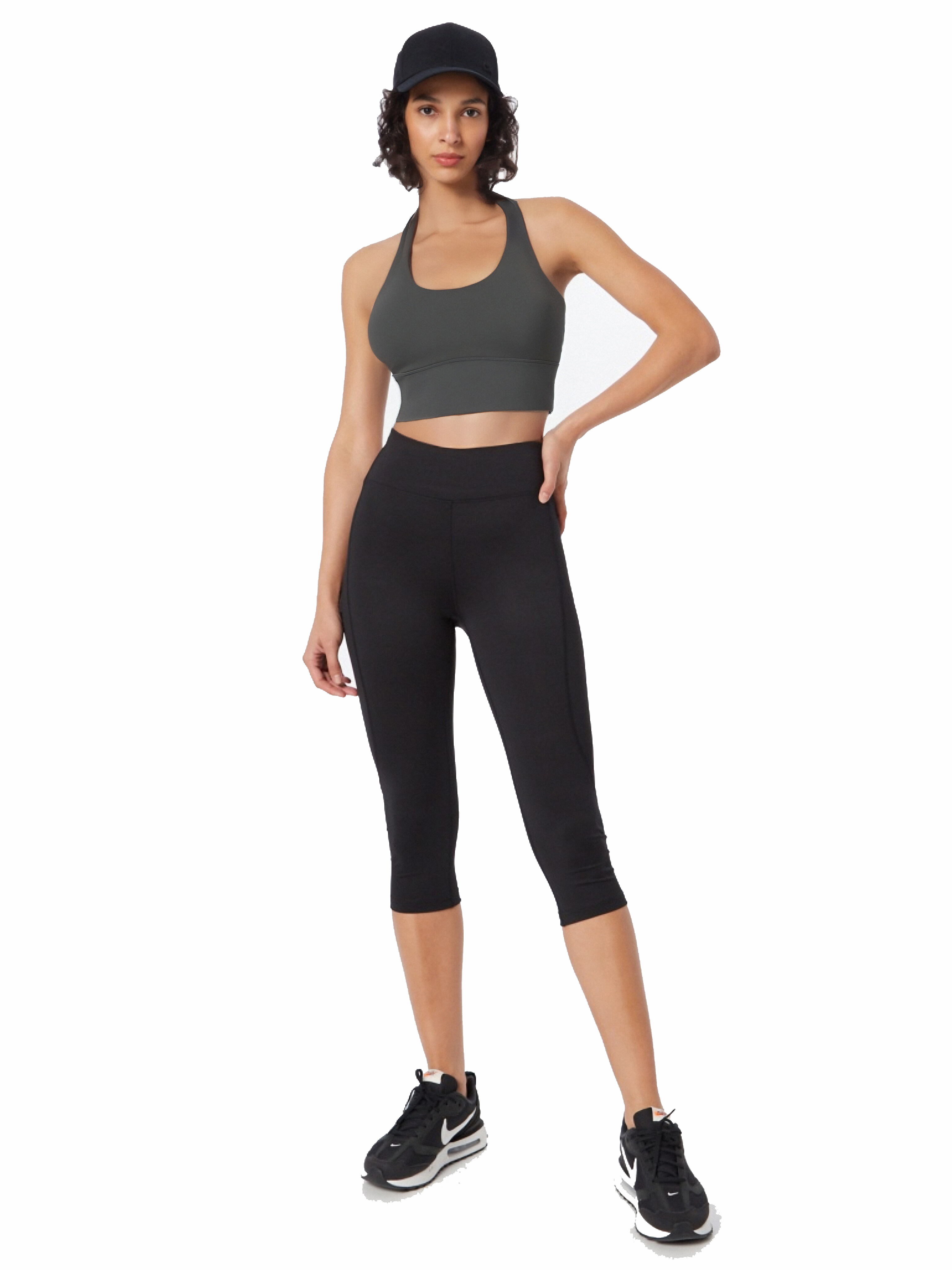 Top deportivo GIRL, sujetador deportivo con espalda cruzada, acolchado y correas, soporte medio, sujetador de yoga con copas extraíbles