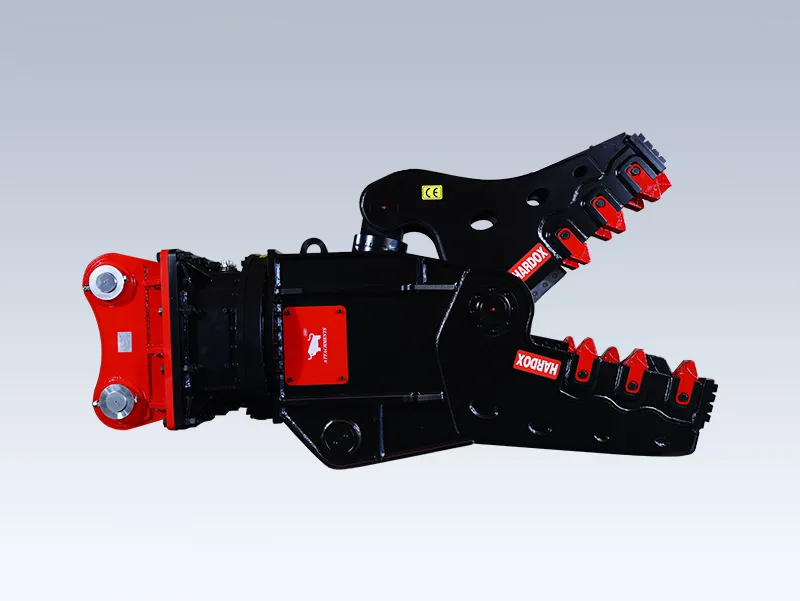 Rotating hydraulic pulverizer