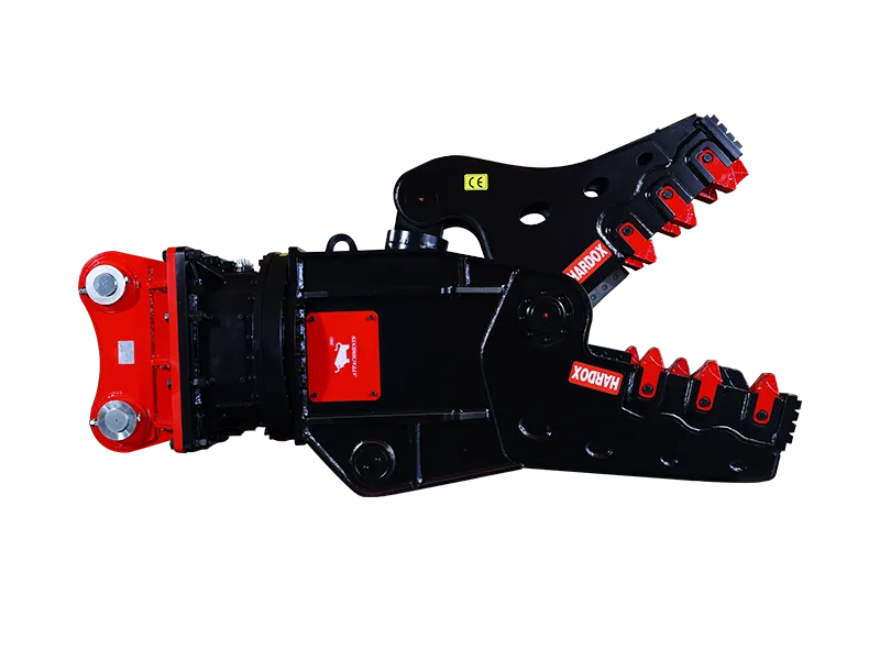 Rotating hydraulic crusher