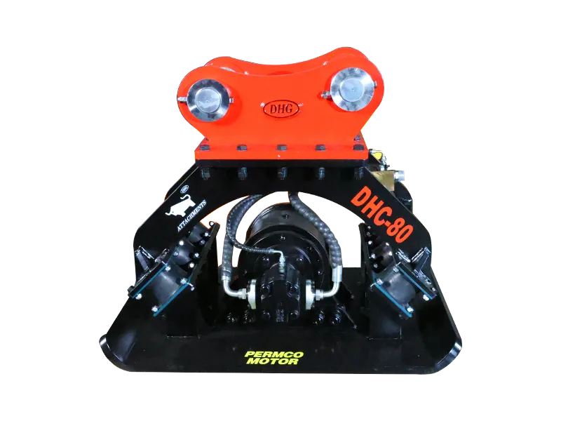 Hydraulic plate compactor