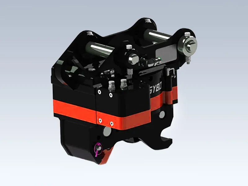 Rotating quick hitch