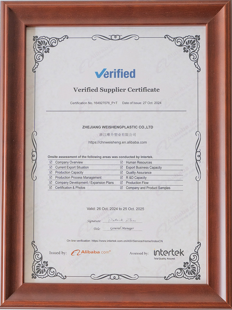 Certified Supplier Certified Supplier