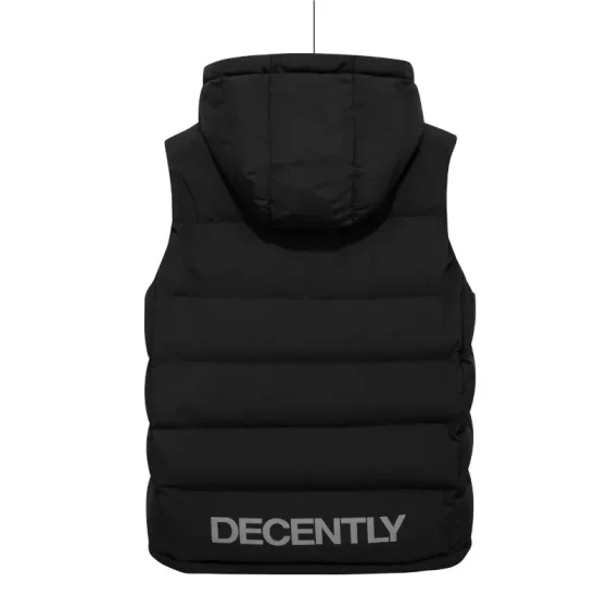 Men's double-sided quilted cotton vest-Shishi Kaierlai