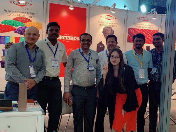 Trade show in India