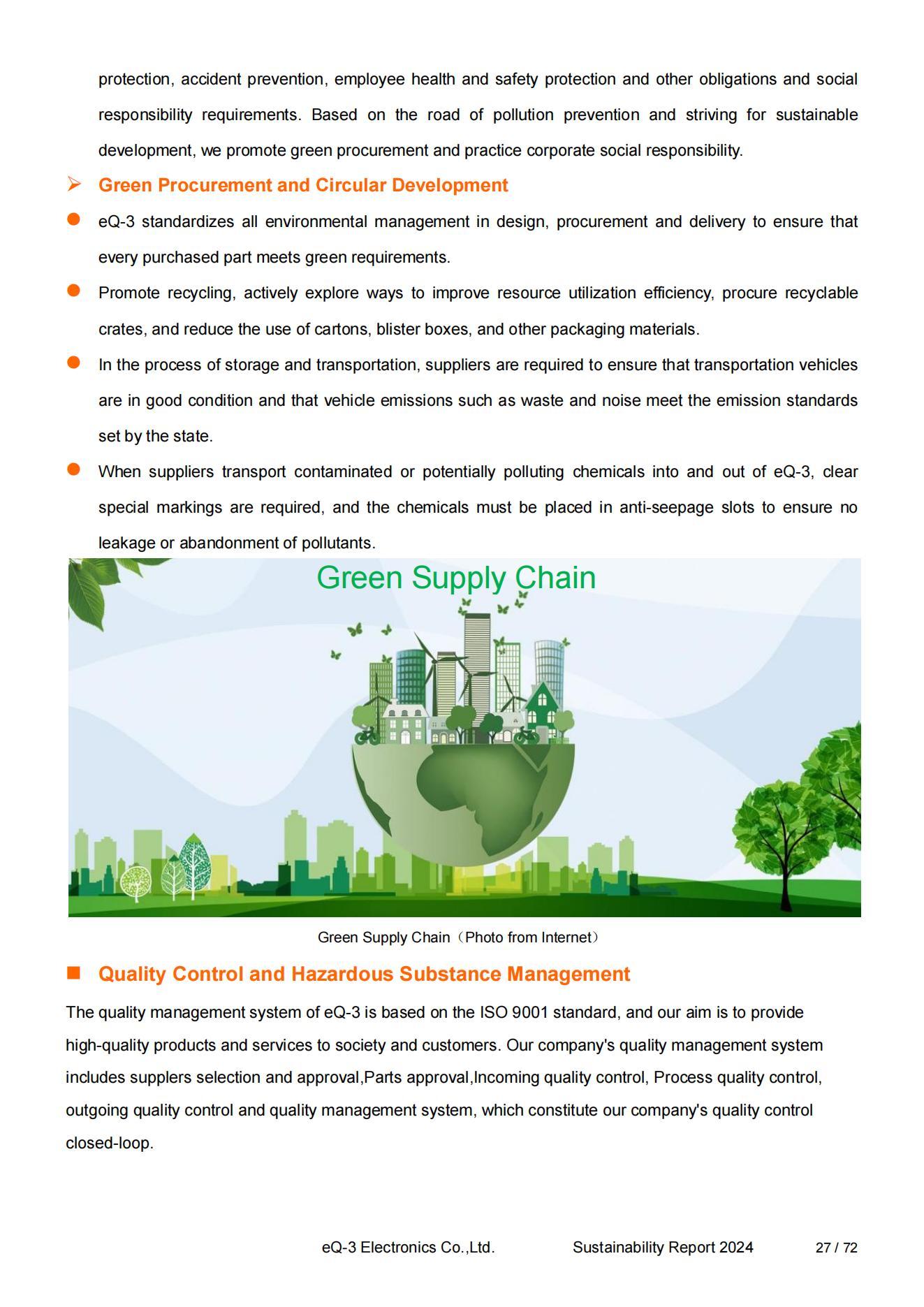 Sustainable development