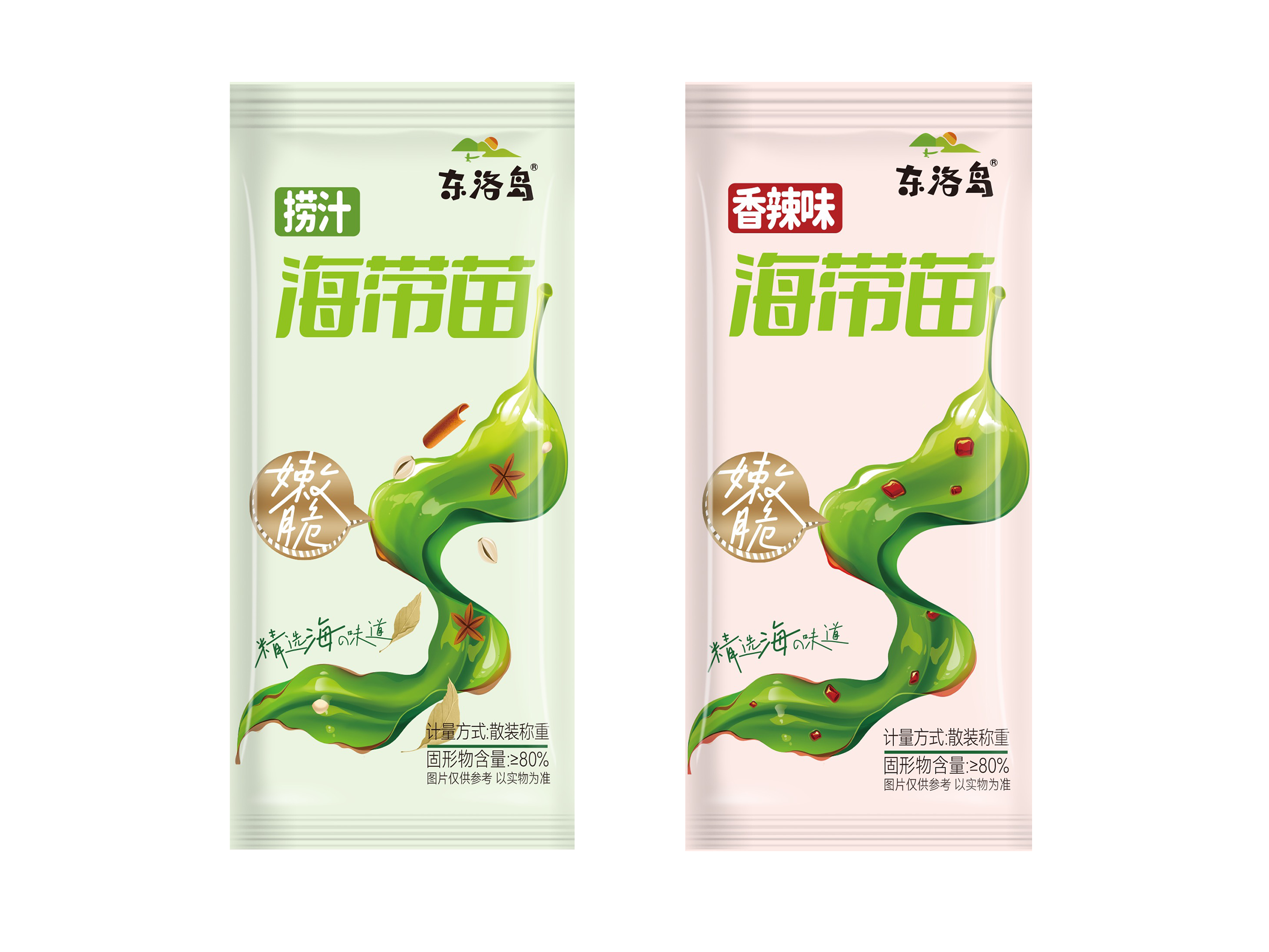 Dongluodao Kelp seedlings (with seasoned sauce/spicy sauce), loose packaging