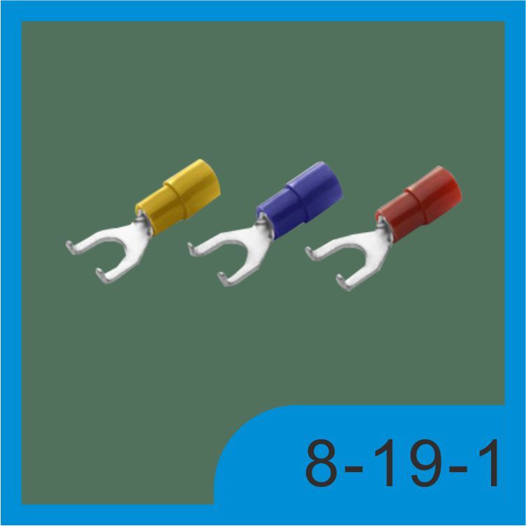 尼龙折角叉形端子—AEFS1.25-3B