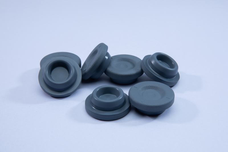 Tapón de caucho de butilo con recubrimiento pelicular/Tapón de caucho con recubrimiento de teflón