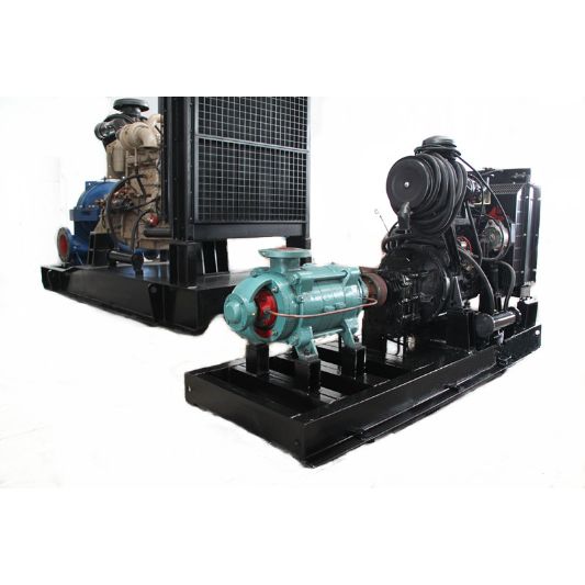 Water pump set with Cummins diesel engines