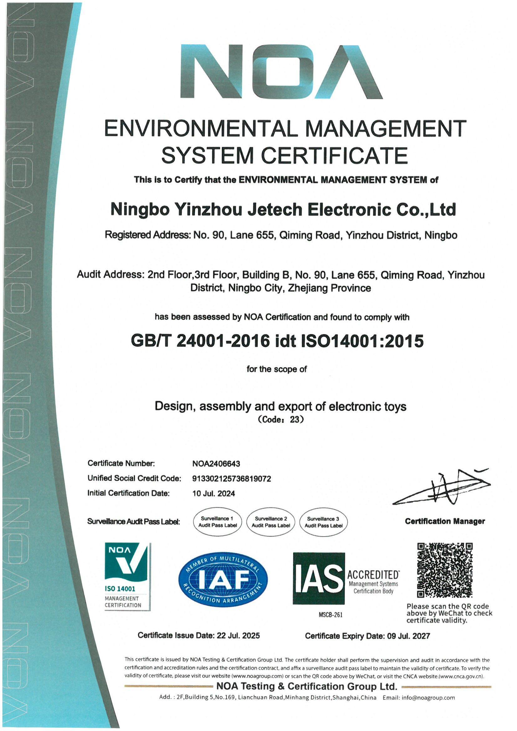 Environment Management Environment Management
