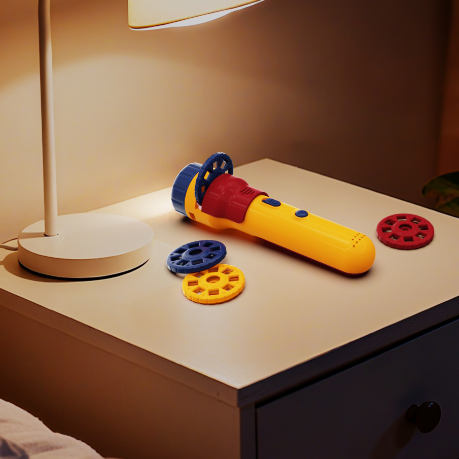 Projector Flashlight with Audio – Screen-Free Storytelling Toy