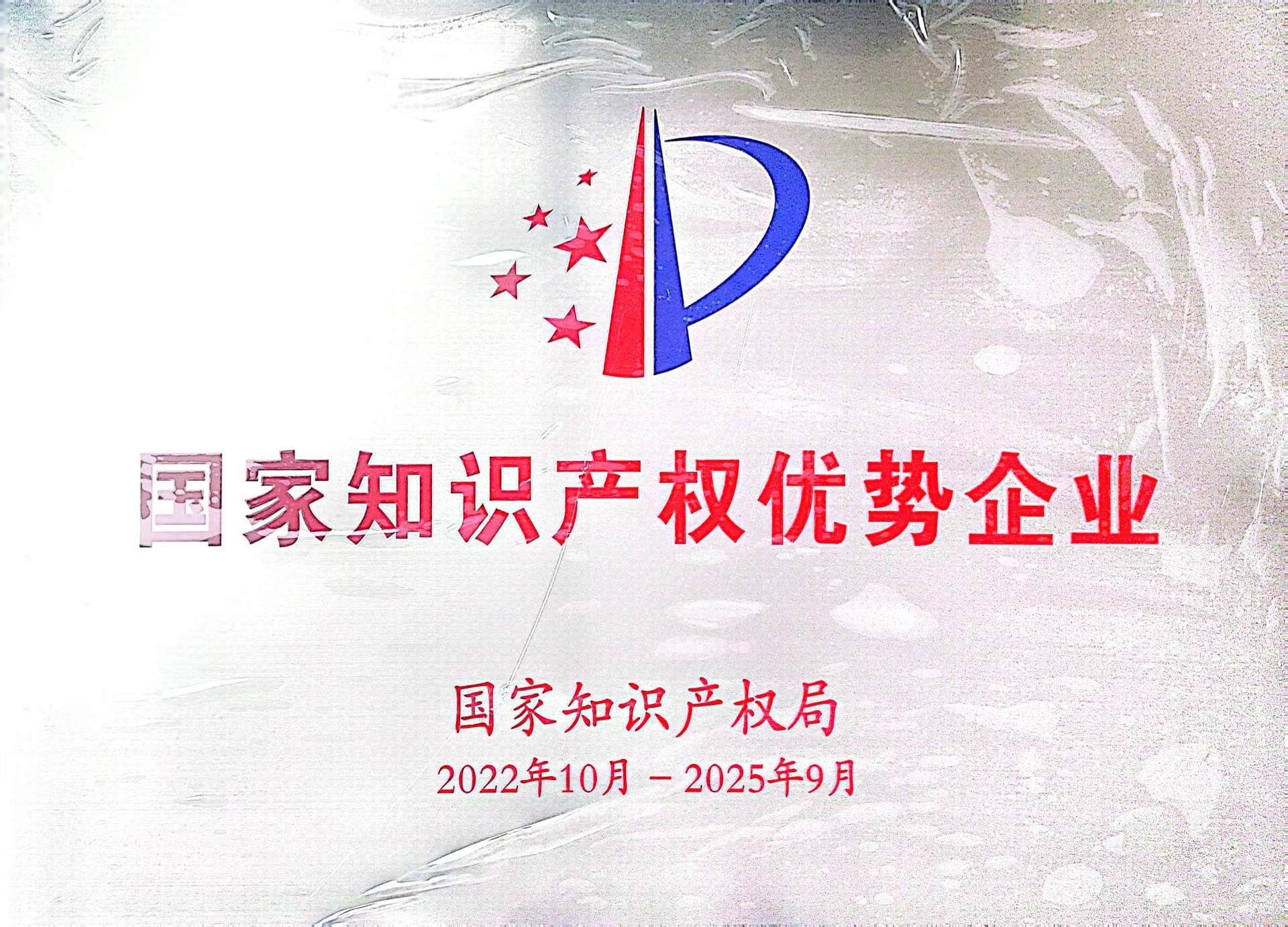 國(guó)家知識(shí)產(chǎn)權(quán)優(yōu)勢(shì)企業(yè)